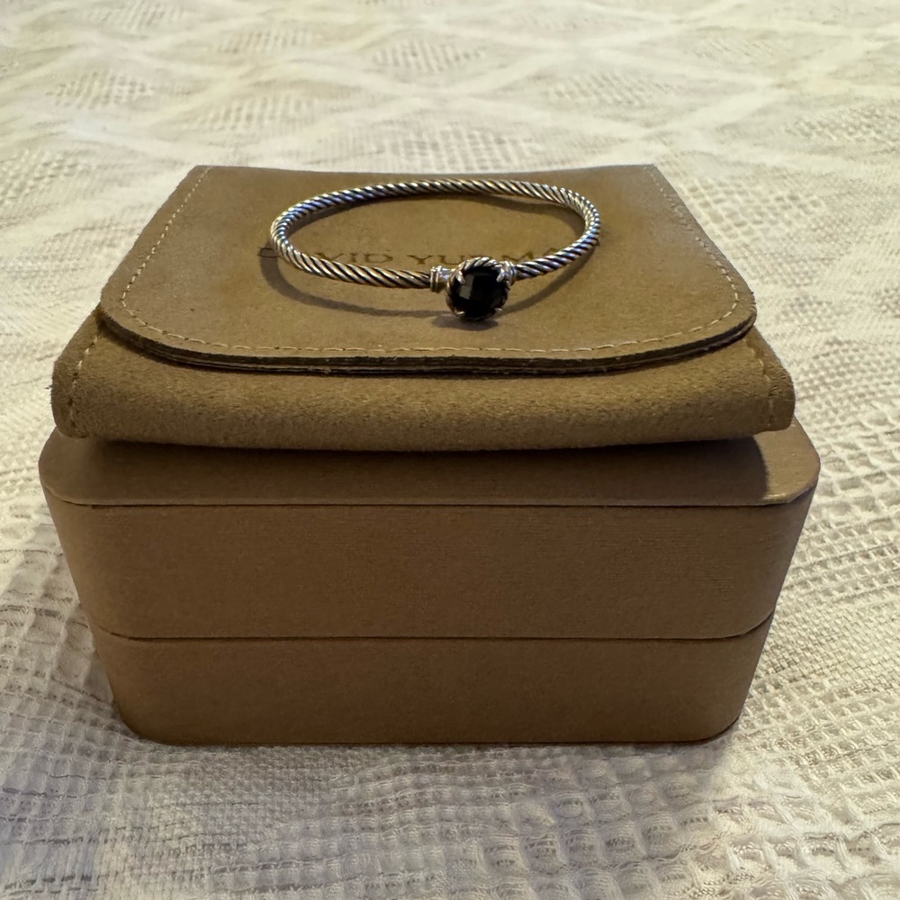 David Yurman Chatelaine Black Onyx Bracelet